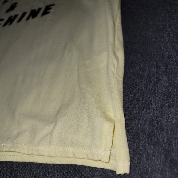 Express One Eleven Tequila Tank Top - Small - Yellow - Picture 4 of 5